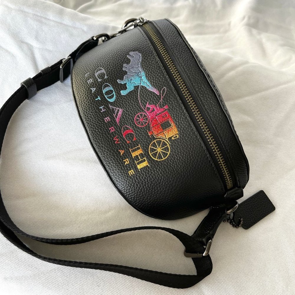 Coach Belt Bag With Rexy And Carriage